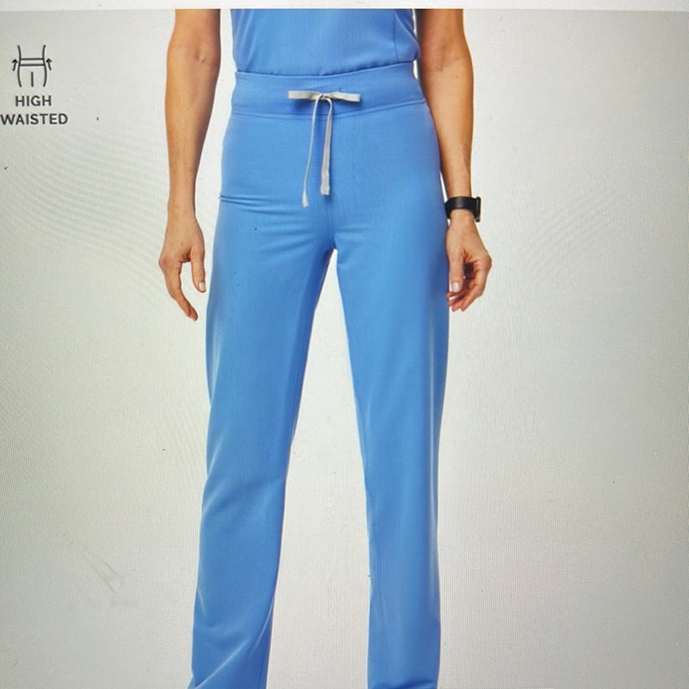 Figs Light Blue Scrubs XSTall